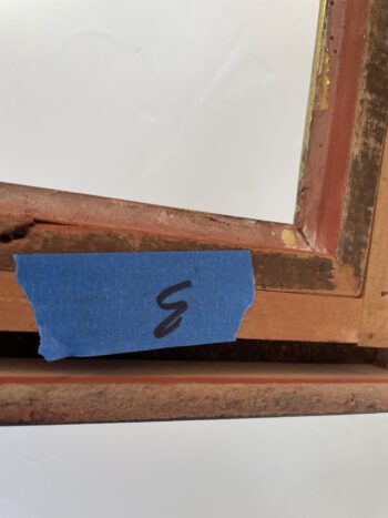 7.75 x 9.75" Antique Deep Scoop, 22 lip and black outside, 2.25" wide (#3) - Image 7