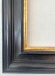 12x15 contemporary: 22k liner and polished black bole #15