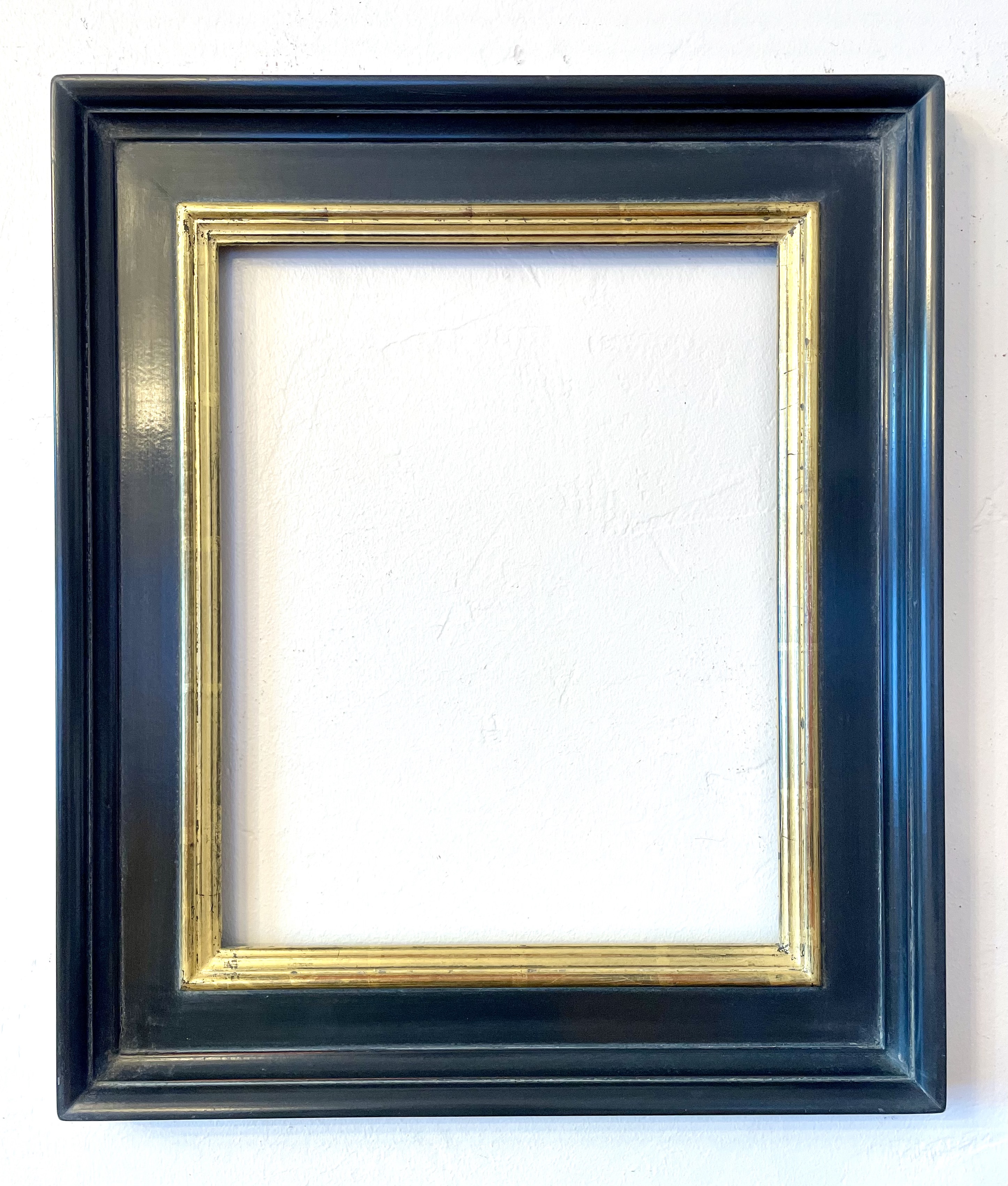 12x15 Florentine 22k lip and polished black bole #12